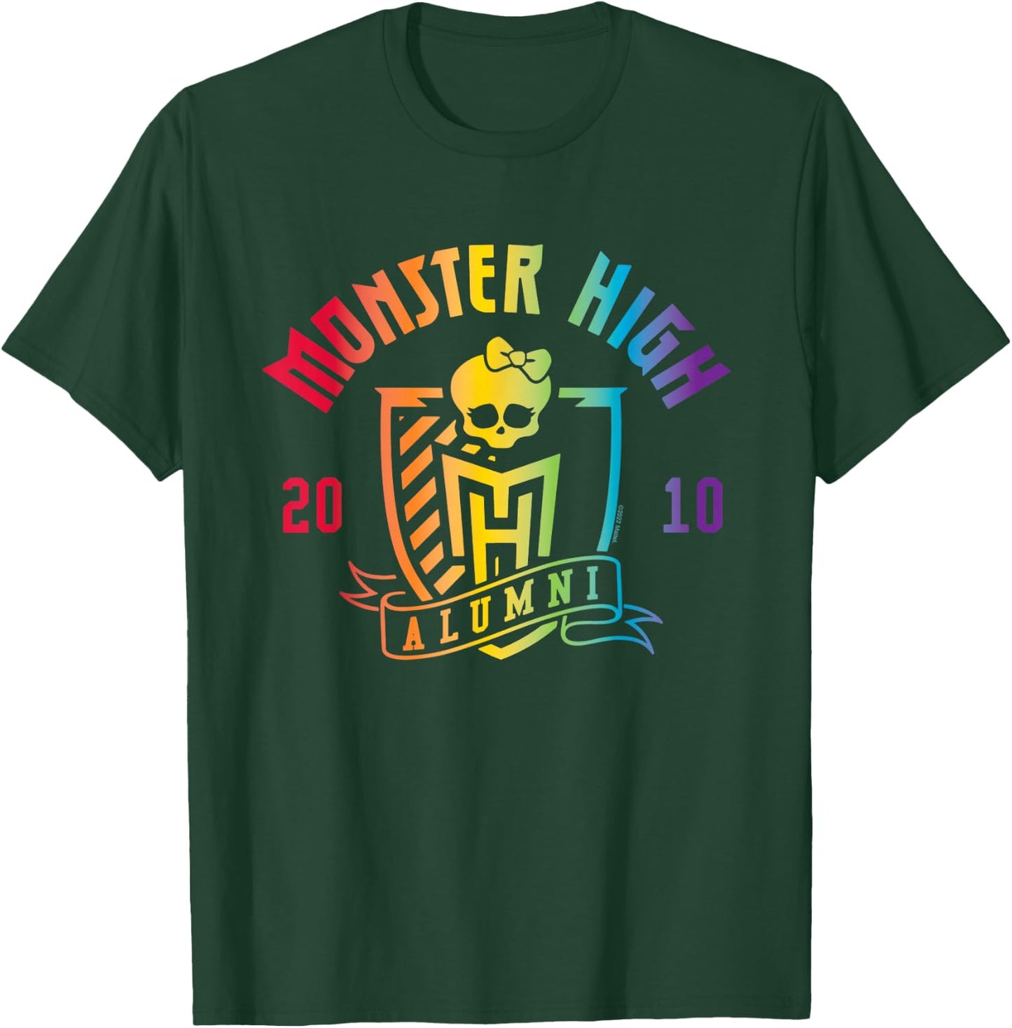 Monster High - Alumni Pride Crest T-Shirt - T-Shirt | Forest