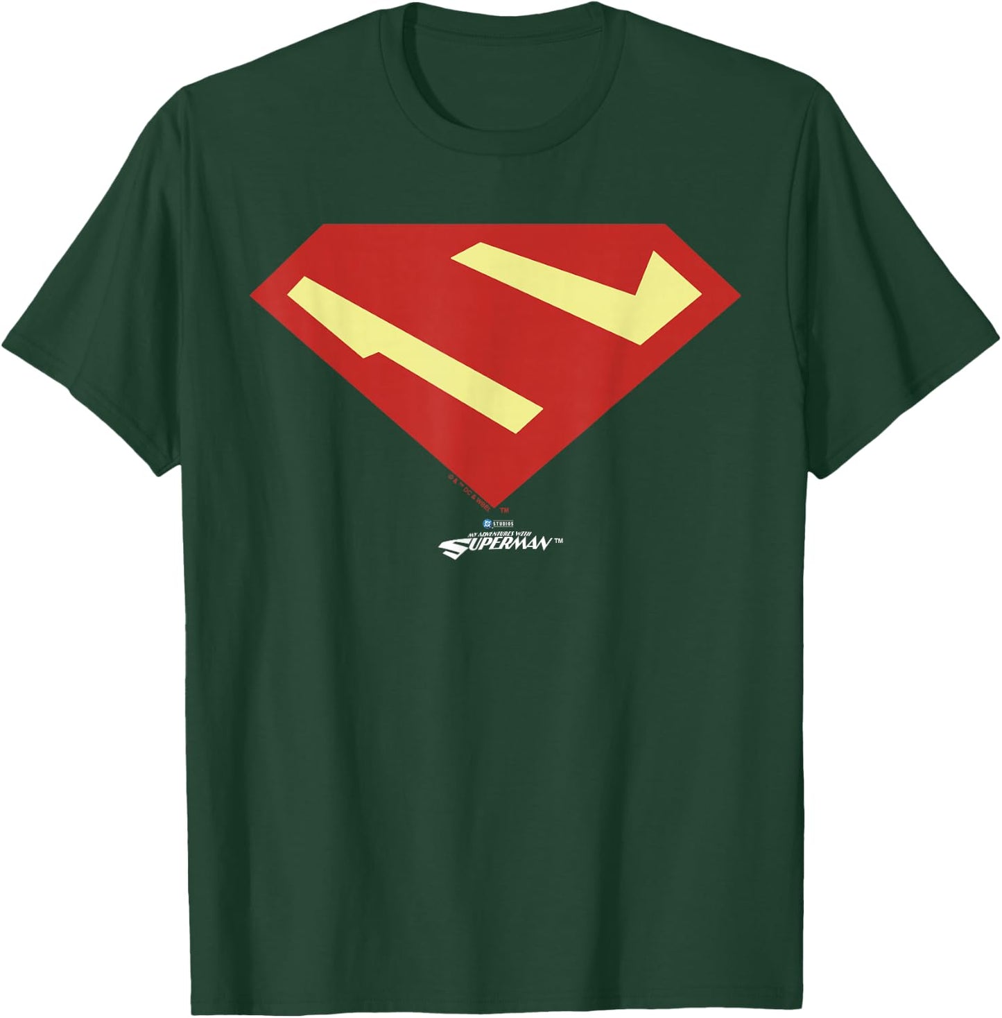 My Adventures with Superman Shield T-Shirt - T-Shirt | Forest