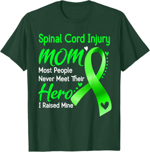 Spinal Cord Injury Mom I Raised Mine T-Shirt - T-Shirt | Forest
