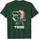 Y0Zq Dinosaur Tribe Bridal Tribe Bridesmaids Bachelorette T-Shirt - T-Shirt | Forest