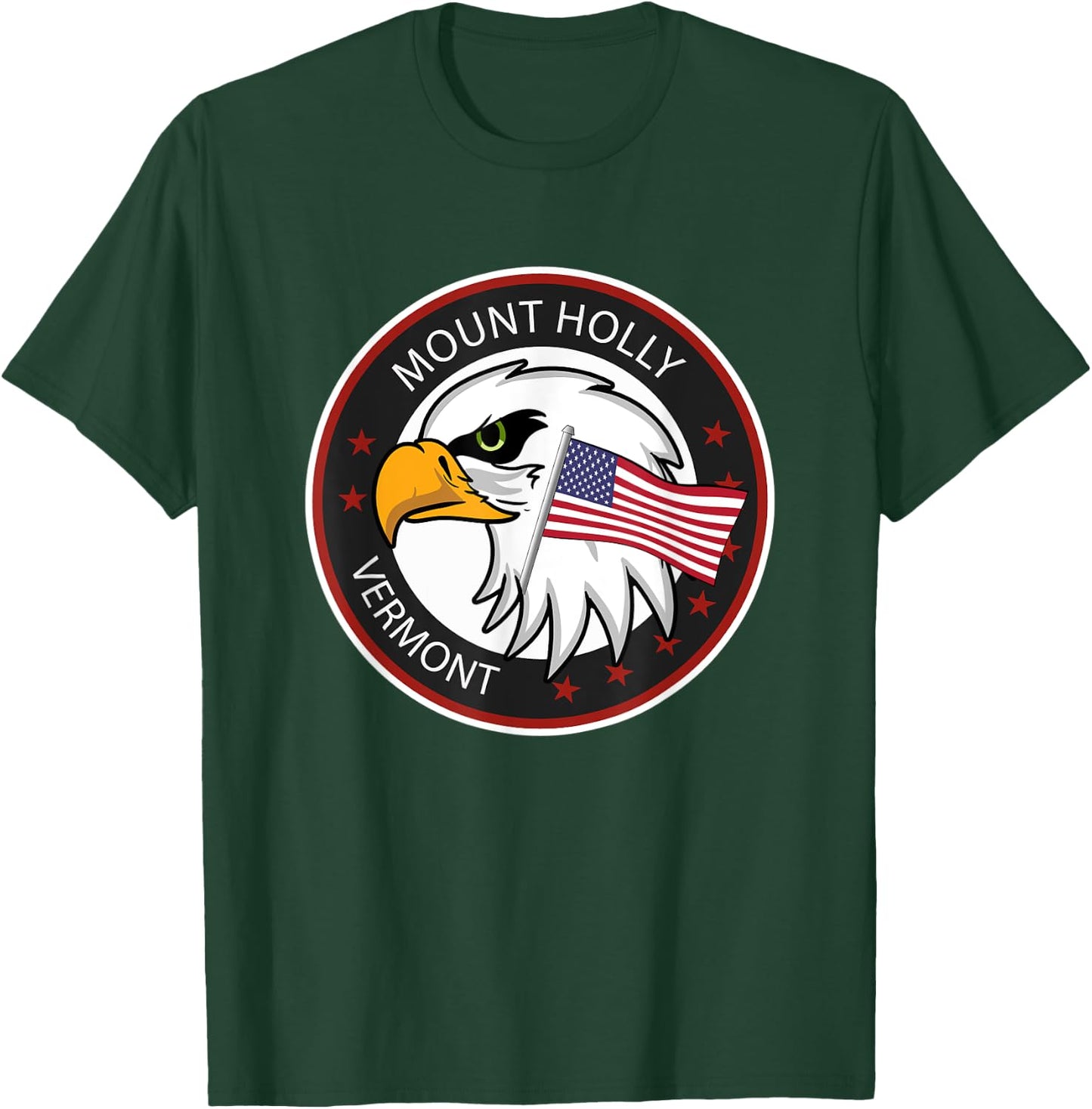 Mount Holly VT Vermont T-Shirt - T-Shirt | Forest