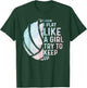 Funny Volleyball Design Girls Women Youth Teen Sports Lovers T-Shirt - T-Shirt | Forest