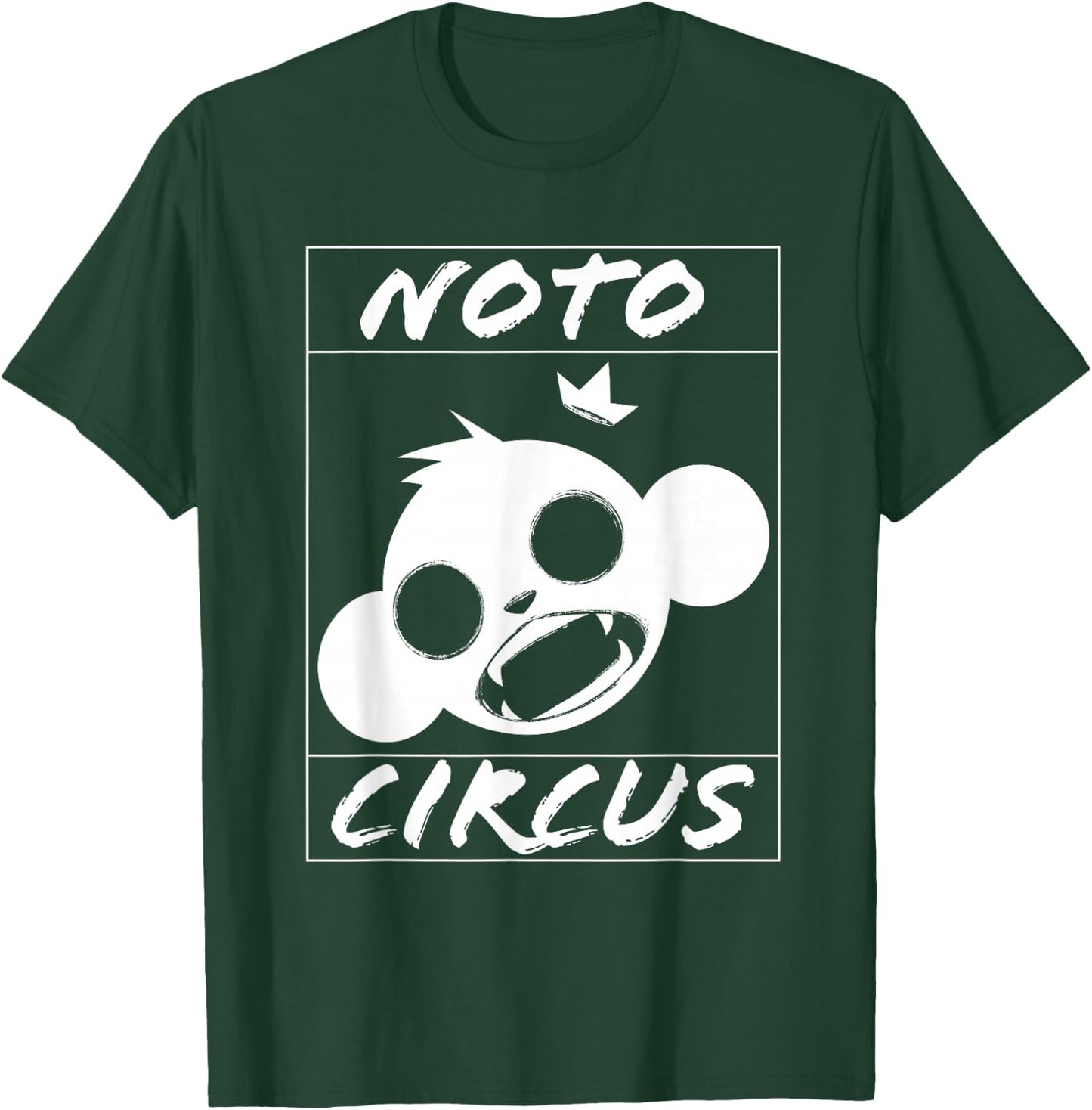 Noto Circus, Monkey King Logo T-Shirt - T-Shirt | Forest