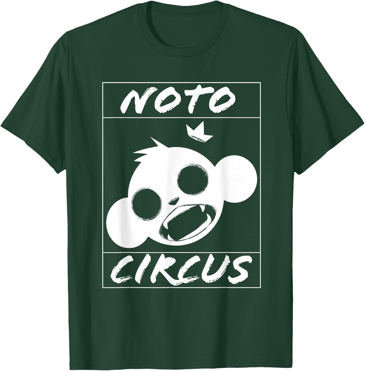 Noto Circus, Monkey King Logo T-Shirt - T-Shirt | Forest