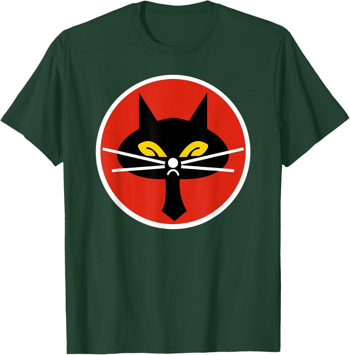 Black Cat Squadron Taiwanese U-2 Spy Plane Emblem Gift T-Shirt - T-Shirt | Forest