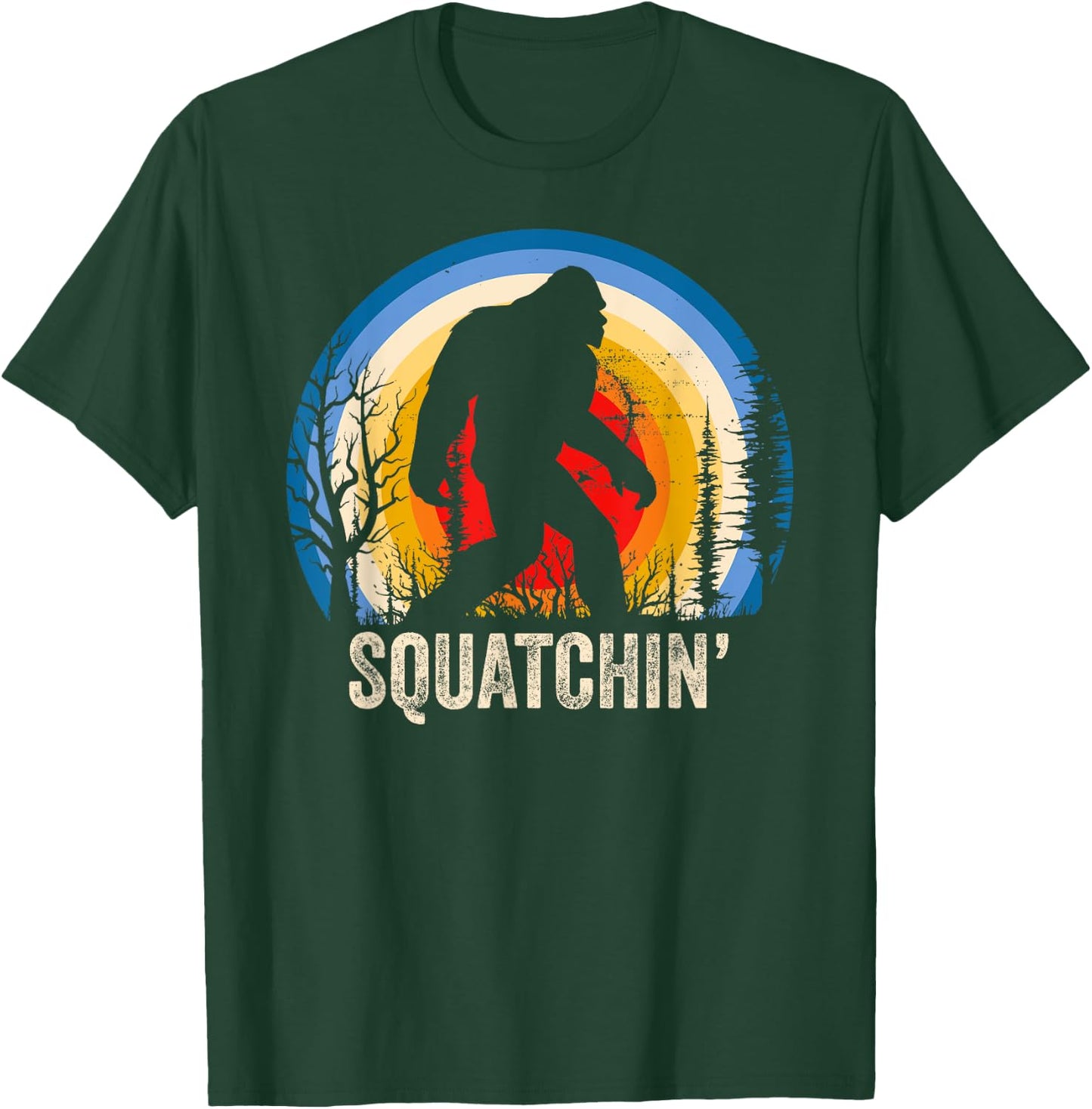 Squatchin, Sasquatch , Squatch Lover T-Shirt - T-Shirt | Forest