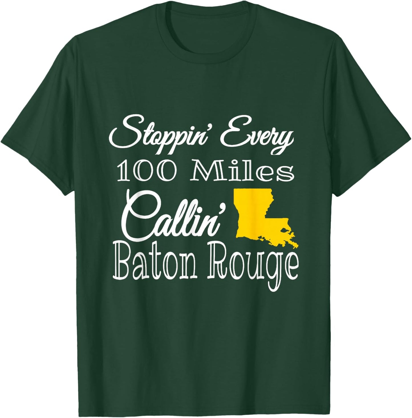 Callin' Baton Rouge Music Concert T-Shirt - T-Shirt | Forest