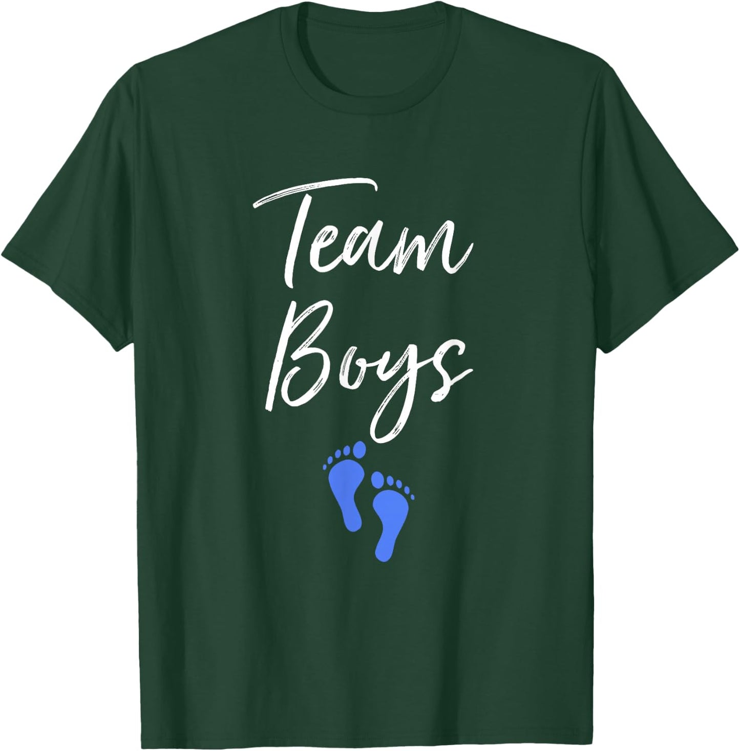 Team Boys Twin Gender Reveal Party For Twins T-Shirt - T-Shirt | Forest