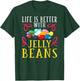 Jelly Bean Candy Beans Vegan Flavors T-Shirt - T-Shirt | Forest