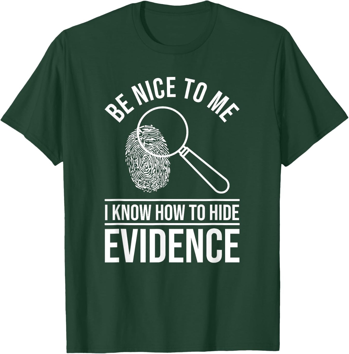 Forensic Science Investigator - Forensic Scientist Small T-Shirt - T-Shirt | Forest