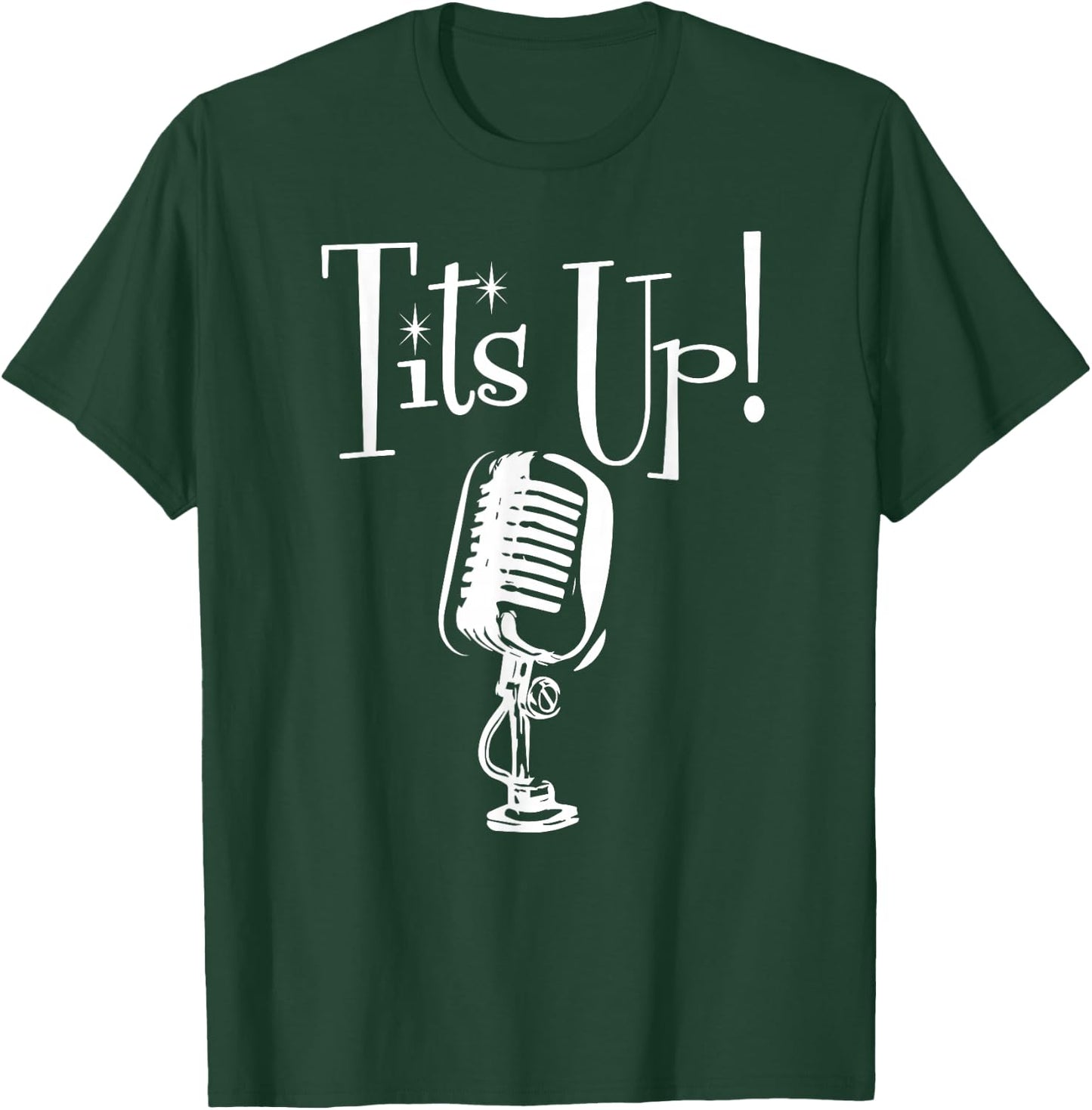 Tits Up Shirt Support Feminism Women Empowerment T-Shirt - T-Shirt | Forest