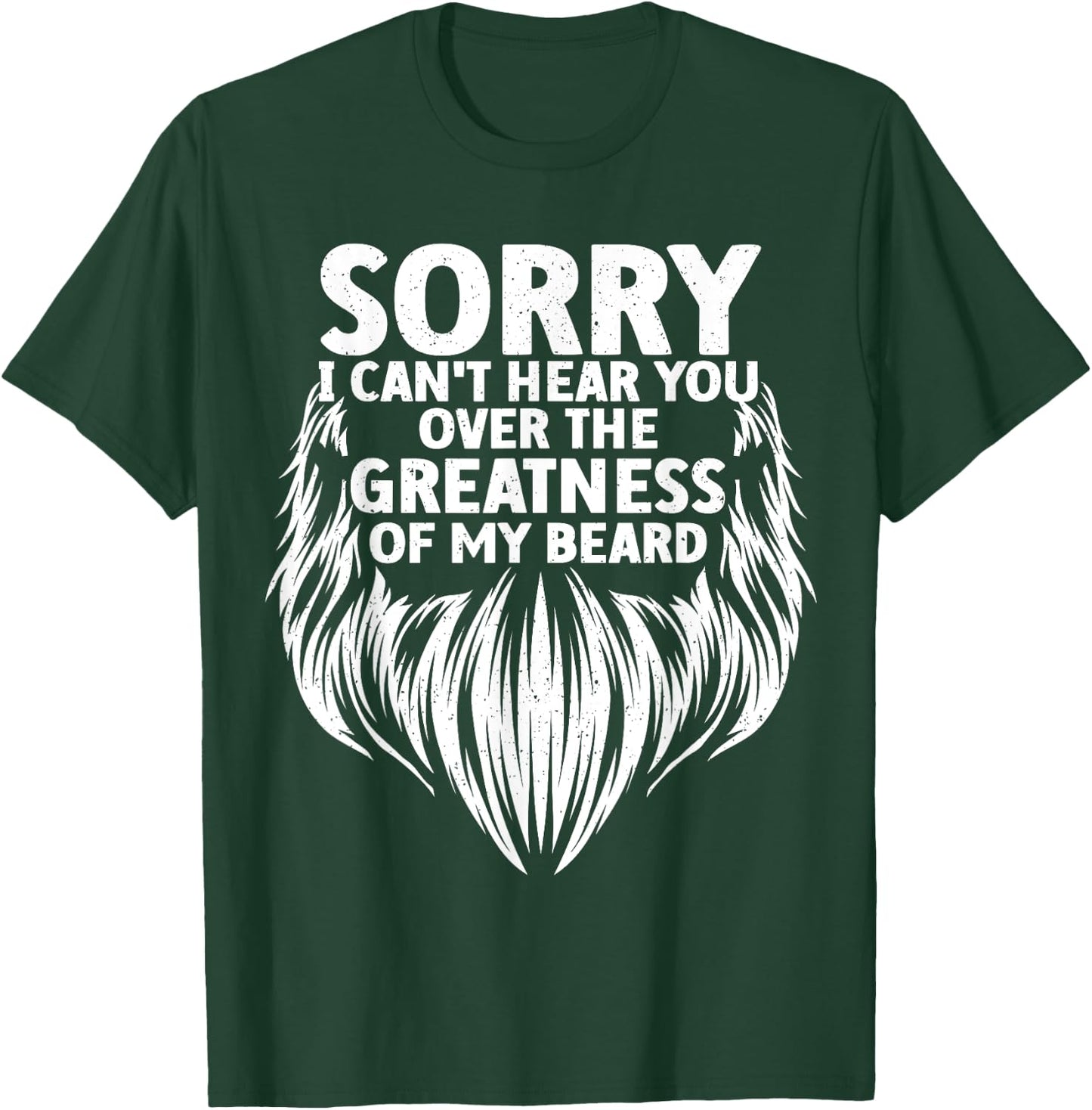 Cute Beard Design Boys Facial Hair Bearded Beard T-Shirt - T-Shirt | Forest