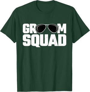 Matching Groomsman Group - Bachelor Party Gift - Groom Squad T-Shirt - T-Shirt | Forest