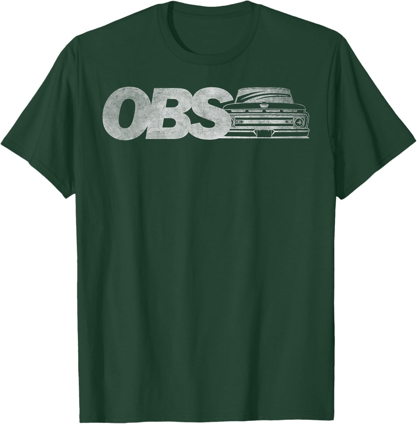 OBS Old Body Style 1960's Truck low vintage style T-Shirt - T-Shirt | Forest