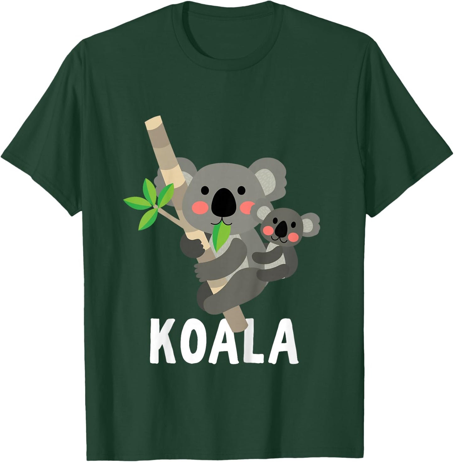 Koala Shirt For Boys Or Girls | Cute Koala Bear Gift T-Shirt - T-Shirt | Forest