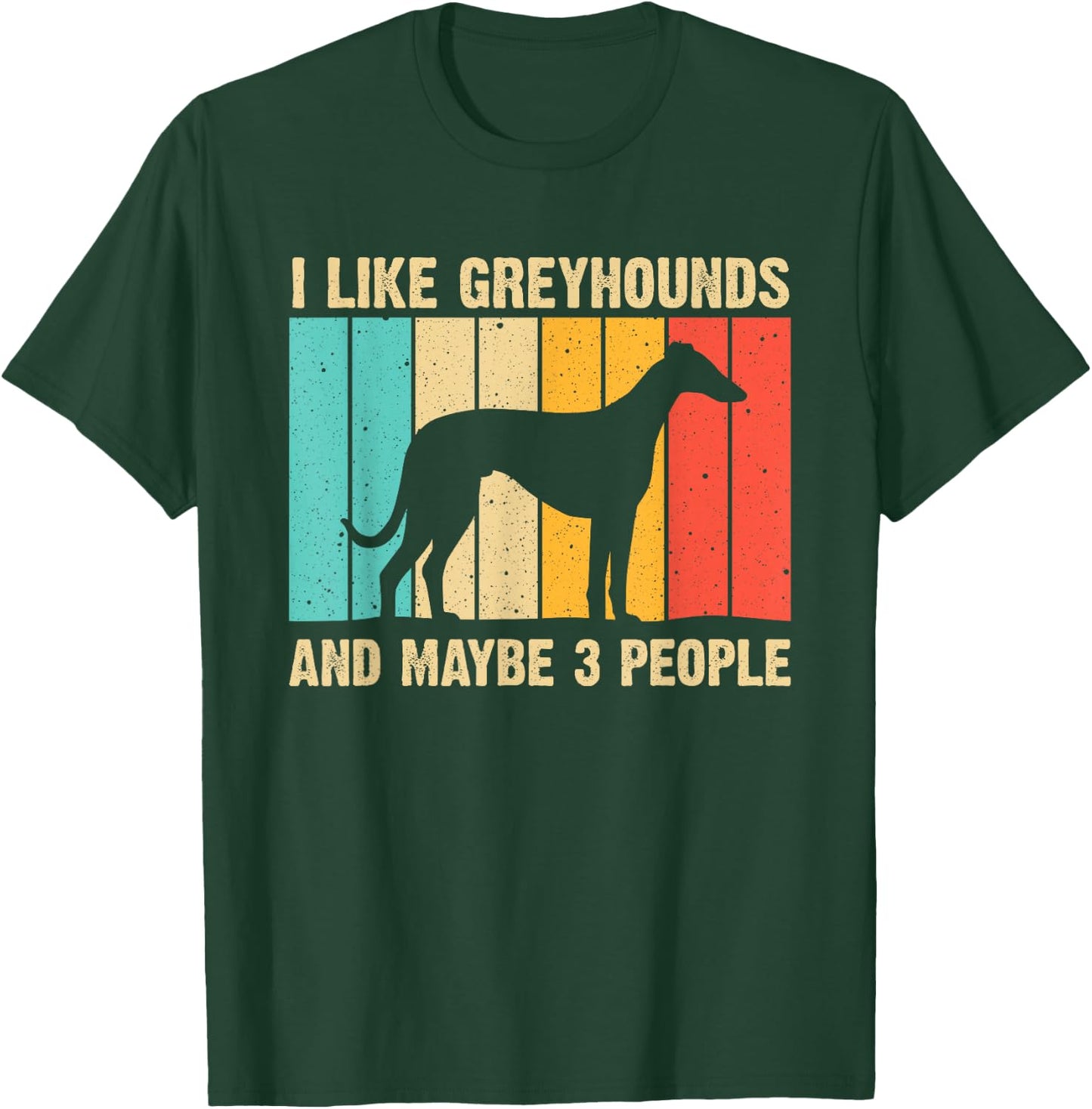 Funny Greyhound Design Men Women Italian Greyhound Dog Lover T-Shirt - T-Shirt | Forest