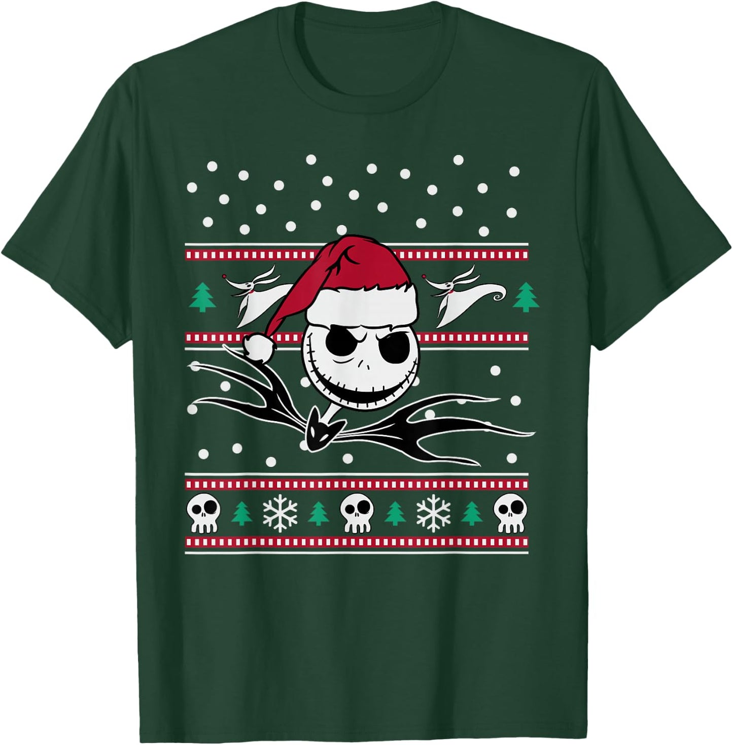 Disney - Nightmare Before Christmas Jack BW T-Shirt - T-Shirt | Forest
