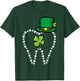 Leprechaun Tooth Shamrock St Patrick Day Dentist Dental Asst T-Shirt - T-Shirt | Forest