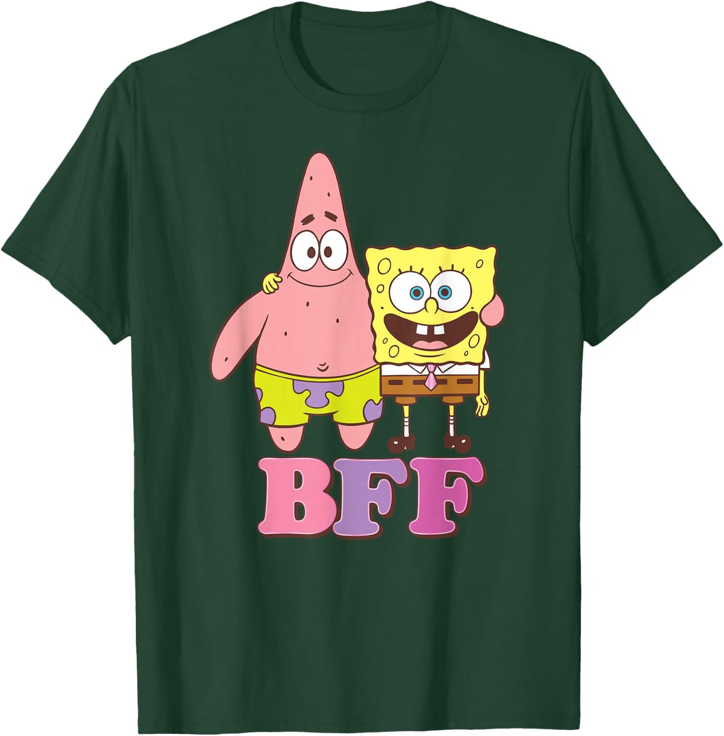Spongebob Squarepants - and Patrick BFF T-Shirt - T-Shirt | Forest