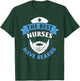 The Best Nurses Have Beards Funny Nurse T-Shirt - T-Shirt | Forest