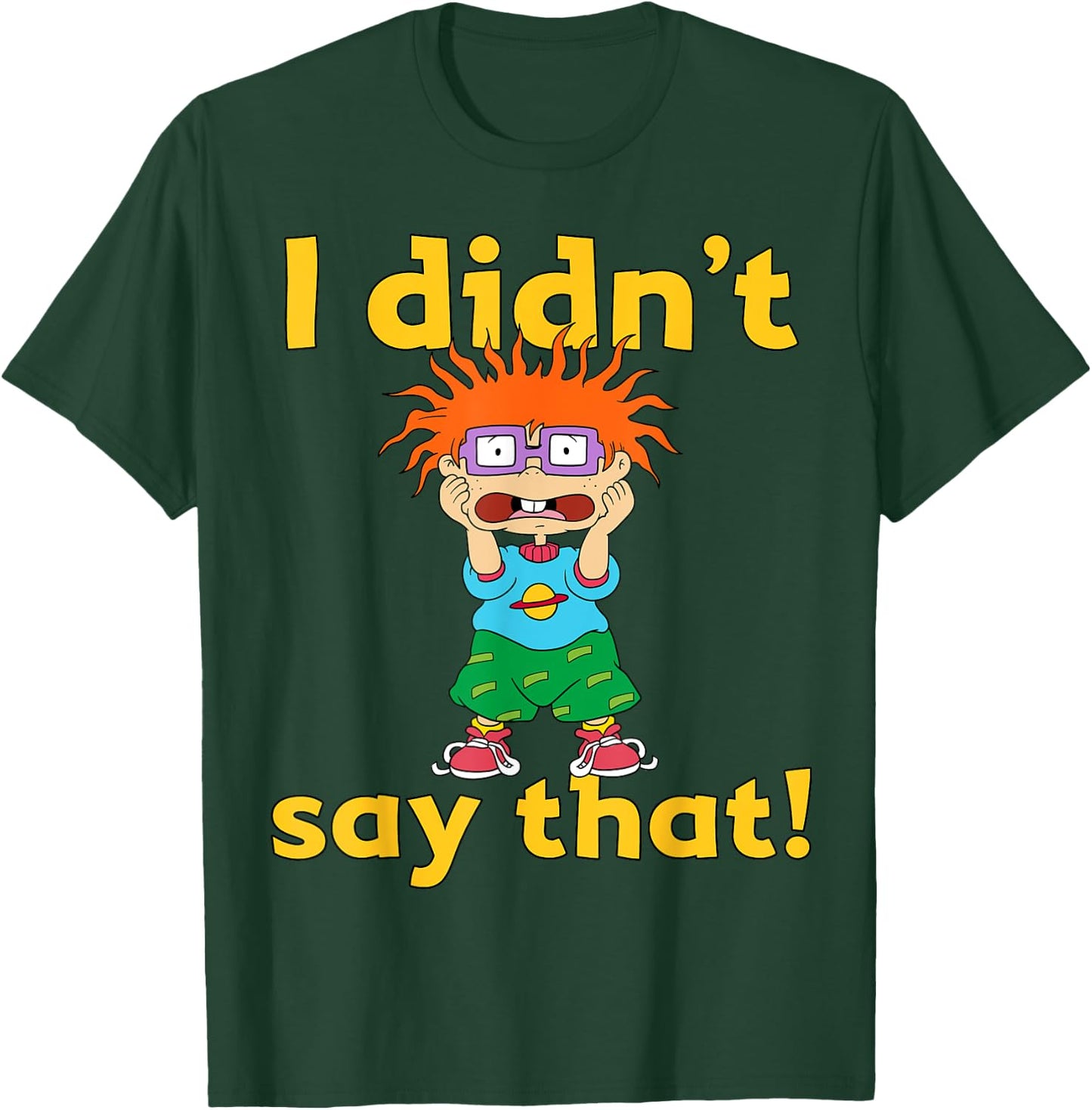 Mademark x Rugrats - Chuckie Finster “I didn’t say That” Rugrats T-Shirt - T-Shirt | Forest
