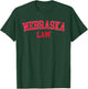 Nebraska Law, Nebraska Bar Graduate Gift Lawyer College T-Shirt - T-Shirt | Forest