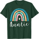 Auntie Rainbow Gifts Family Matching Birthday T-Shirt - T-Shirt | Forest