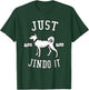 JINDO Korean Dog Novelty Cute Pun Gift Women T-Shirt - T-Shirt | Forest