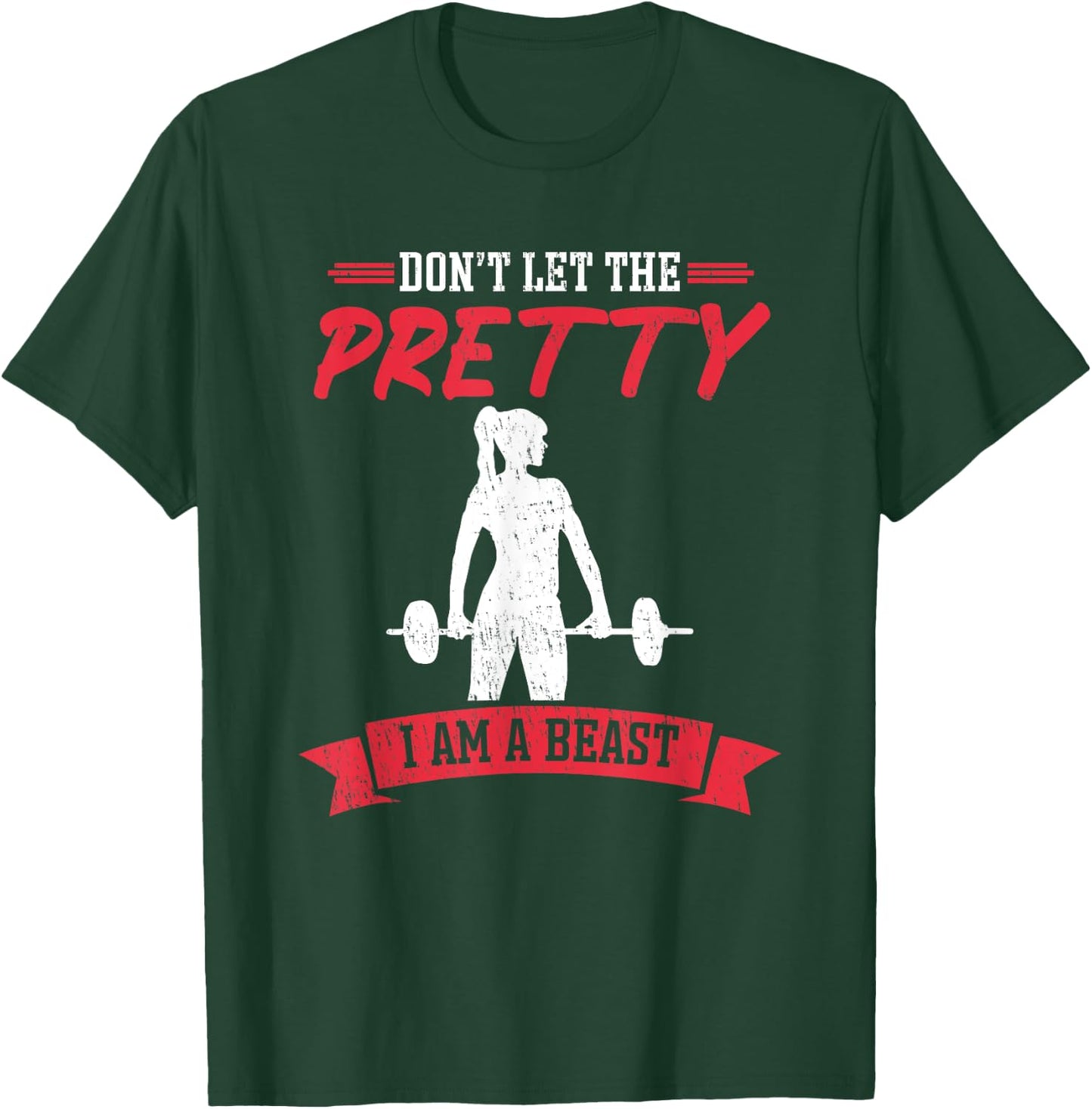 Women Weight -Lifting - Gym Weightlifting Women T-Shirt - T-Shirt | Forest