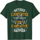 Retired Carpenter Just Like A Regular Carpenter Woodworker T-Shirt - T-Shirt | Forest