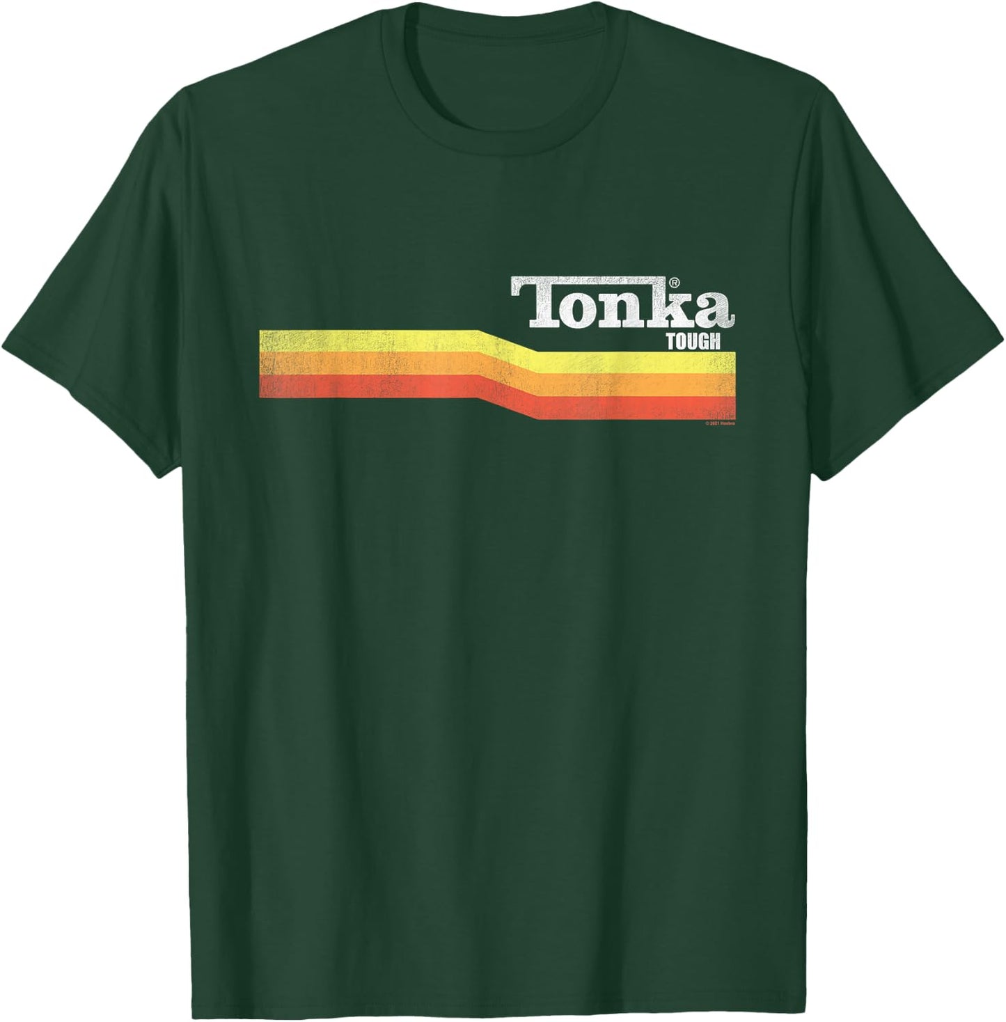 Tonka Tonka Tough Stripe Logo T-Shirt - T-Shirt | Forest