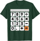 Calculator Easy Halloween Costume for Math Teacher T-Shirt - T-Shirt | Forest
