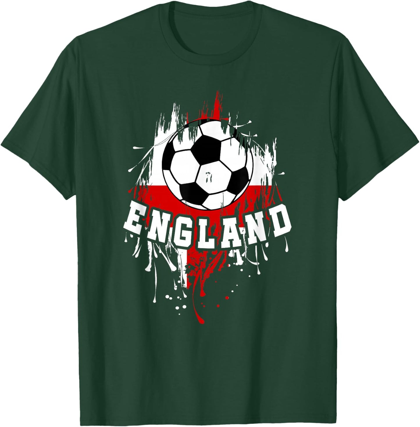 England Soccer English Football England Futbol T-Shirt - T-Shirt | Forest