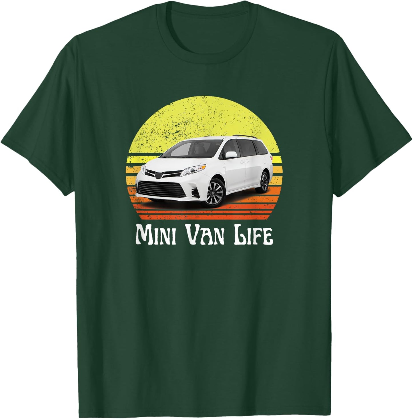 Mini Van Life Soccer Mom Dad Parent For Parents T-Shirt - T-Shirt | Forest