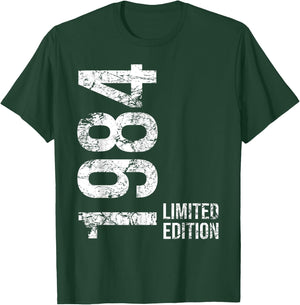 41st Birthday 41 Years Old Man Woman Vintage 1984 T-Shirt - T-Shirt | Forest