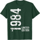 41st Birthday 41 Years Old Man Woman Vintage 1984 T-Shirt - T-Shirt | Forest