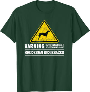 Rhodesian Ridgeback Dog Lovers Gift Dog Humor Men Women T-Shirt - T-Shirt | Forest