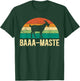 Baaa-Maste Yoga Lover Spiritual Meditation Goat Lady T-Shirt - T-Shirt | Forest