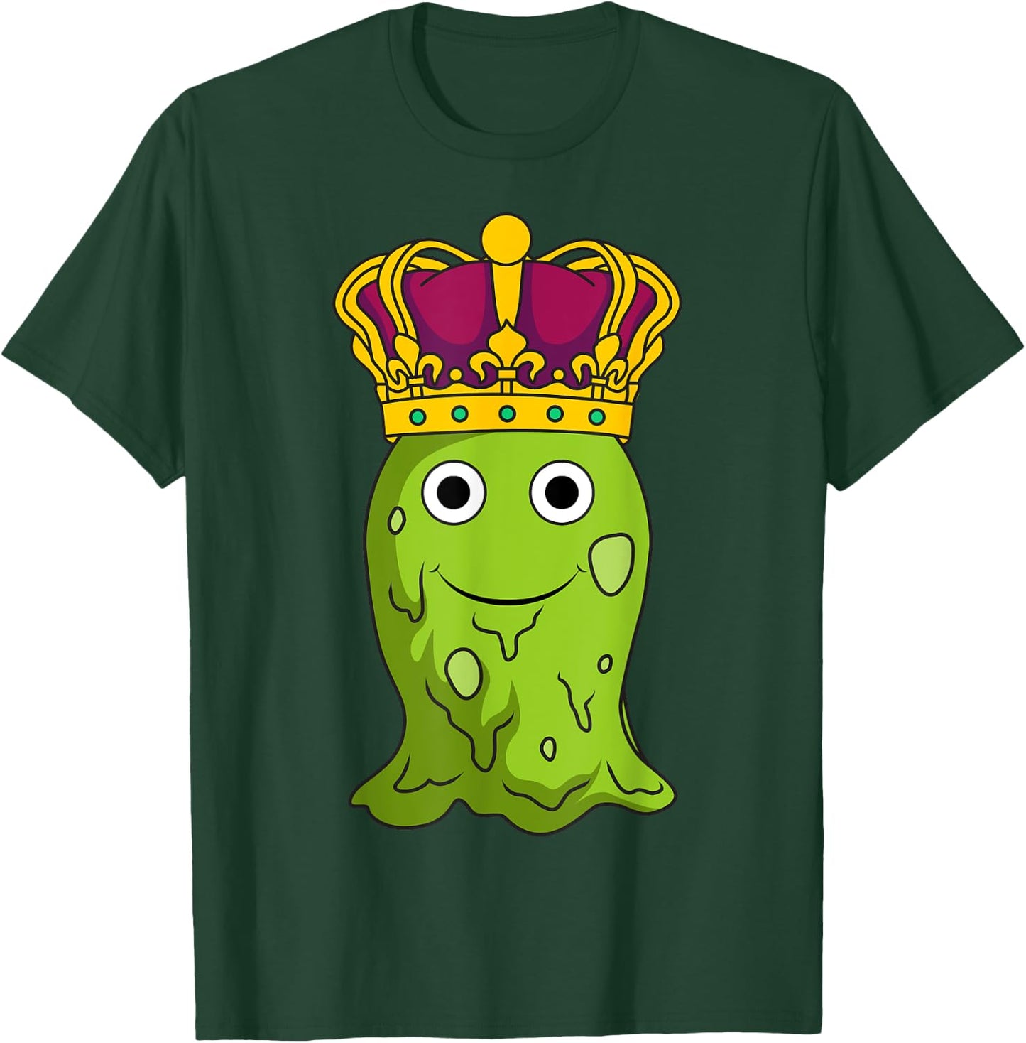 Slime King Crown Cool DIY Lover T-Shirt - T-Shirt | Forest