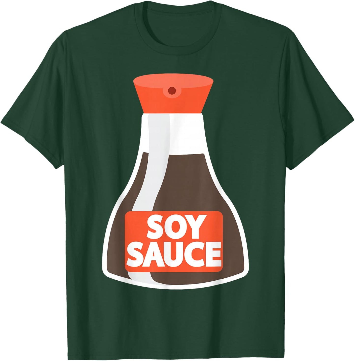 Soy Sauce Easy Sushi and Soysauce Couple Halloween Costume T-Shirt - T-Shirt | Forest