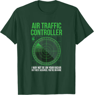 Air Traffic Controller Funny T-Shirt - T-Shirt | Forest