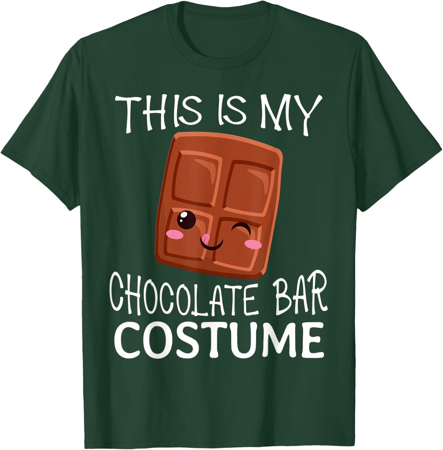 Smores Chocolate Bar Camping Kawaii Halloween Group Costumes T-Shirt - T-Shirt | Forest
