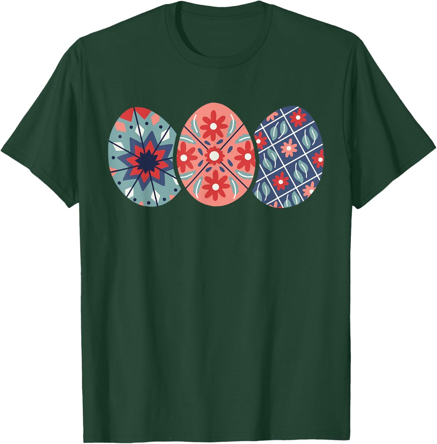Pysanky Easter Eggs T-Shirt - T-Shirt | Forest