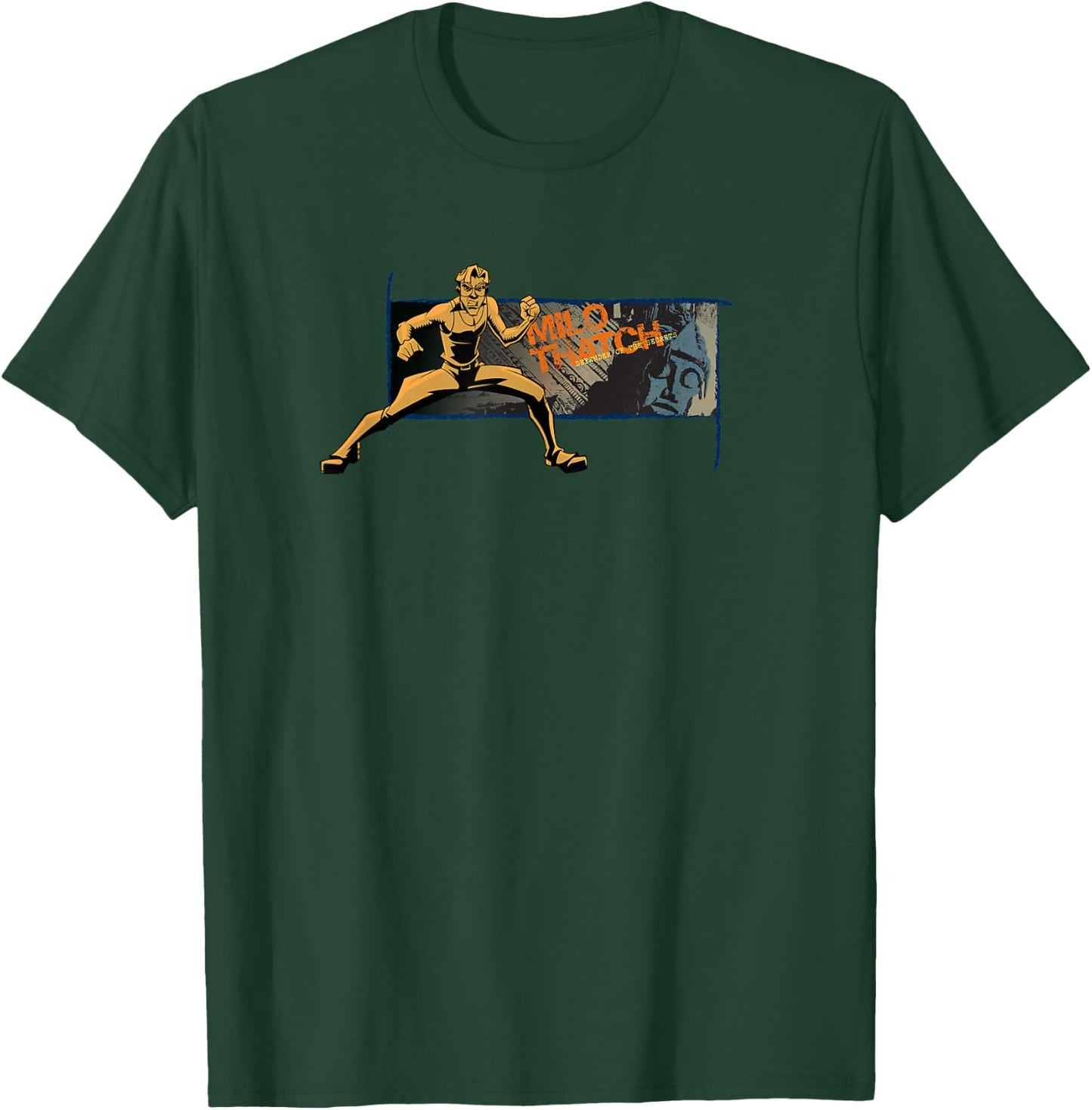 Atlantis: The Lost Empire - Milo Thatch T-Shirt - T-Shirt | Forest