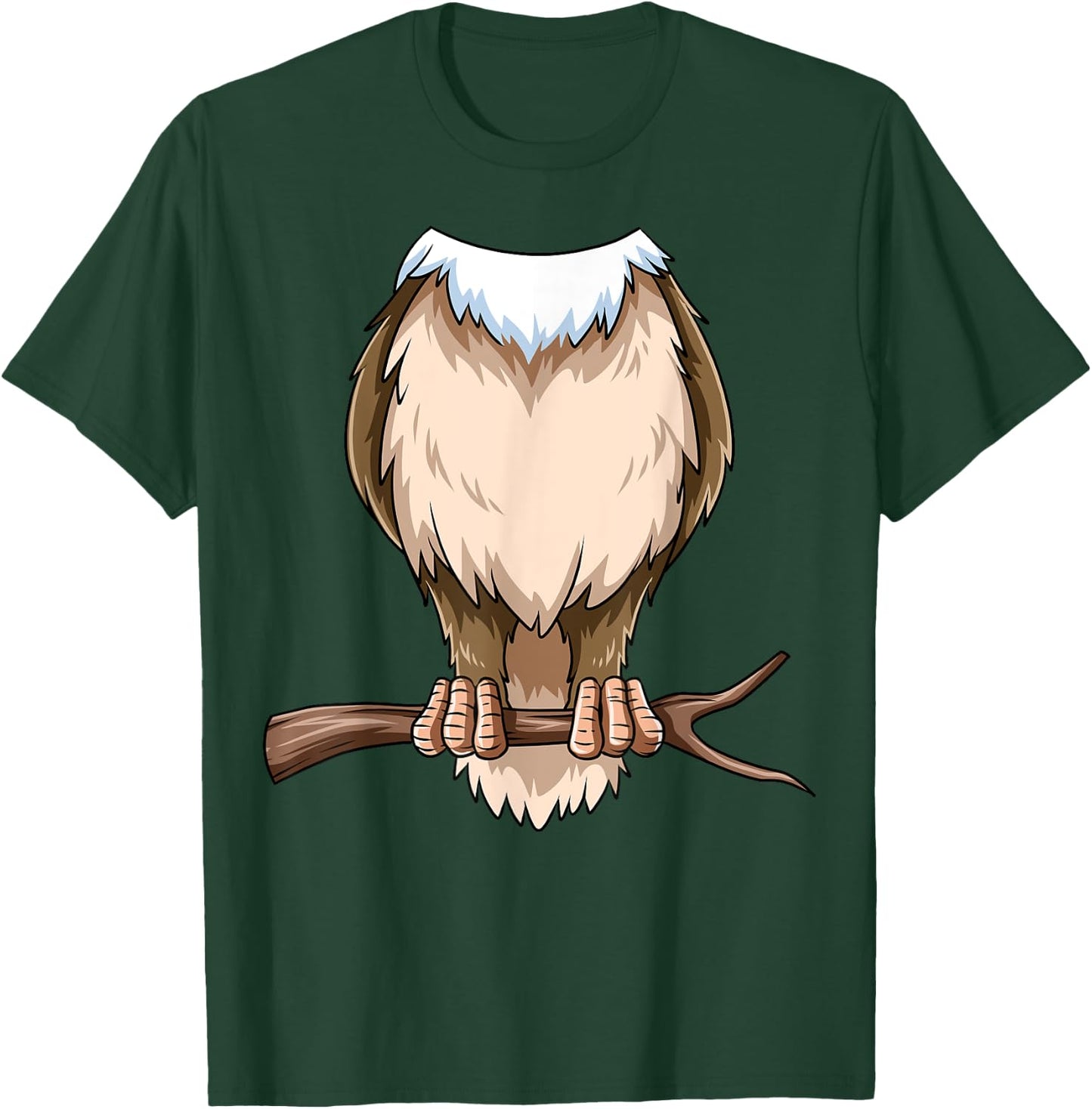 Easy Owl Costume Owl Body Headless Owl Costume T-Shirt - T-Shirt | Forest