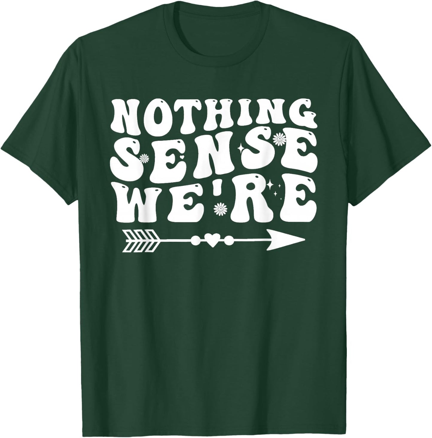 Nothing makes sense when we're apart Groovy couples T-Shirt - T-Shirt | Forest