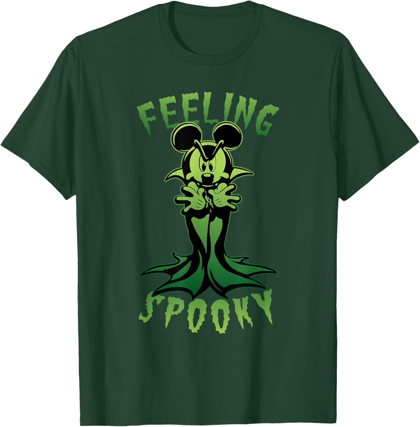 Disney Mickey Mouse Dracula Feeling Spooky T-Shirt - T-Shirt | Forest
