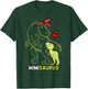 Mimisaurus Mimi Tyrannosaurus Dinosaur Baby Mother's Day T-Shirt - T-Shirt | Forest