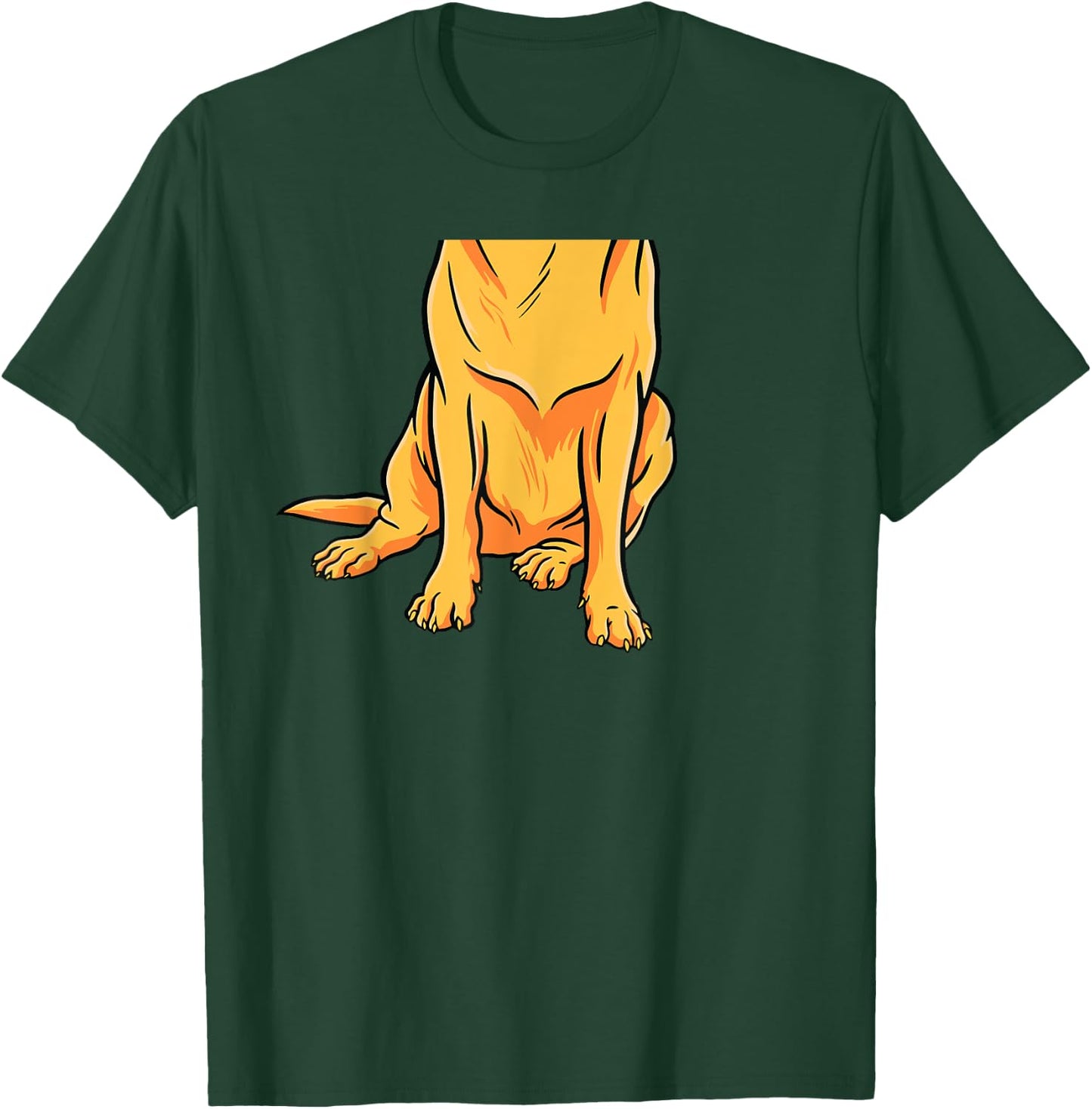 Golden Retriever Lazy Halloween Costume Funny Dog Puppy Pet Men Women Girls Kids T-Shirt - T-Shirt | Forest