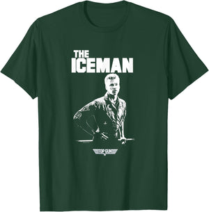 Top Gun Iceman Photo Action Movie T-Shirt - T-Shirt | Forest